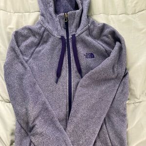The North Face zip up hoodie